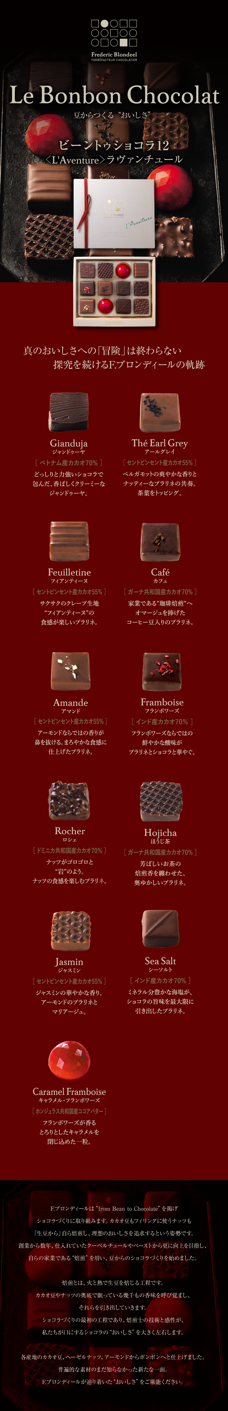 ビーントゥショコラ12＜La Danse＞