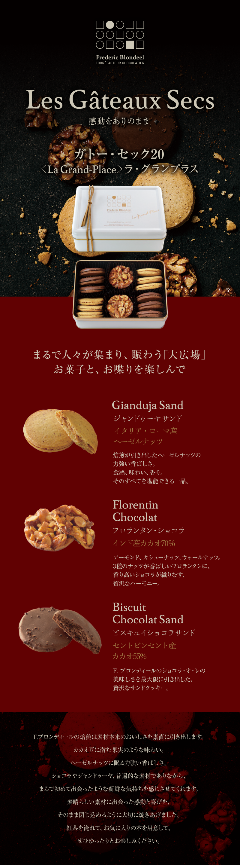 ガトー・セック20＜La Grand-Place＞