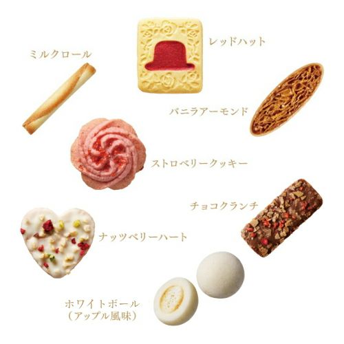 赤い帽子パープル 7種17個入（紙箱）