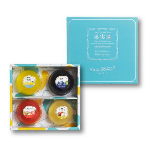 みのりとめぐみの果実園 4種4個入